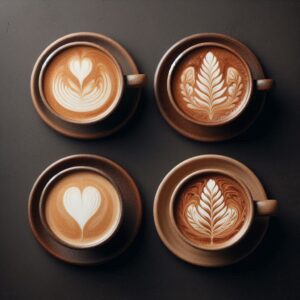 انواع مختلف لاته آرت