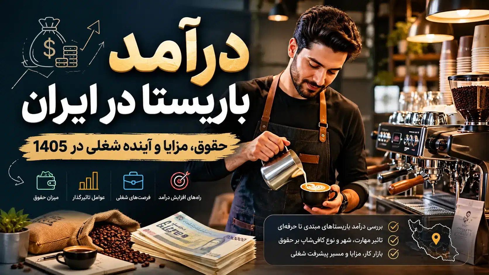 درآمد باریستا در ایران
